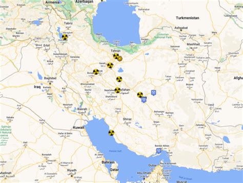 Iran nuclear sites mapped: Nine areas Israel could target in revenge ...