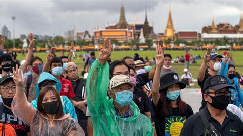 Demonstrators Stage Protest In Thailand Demanding Fresh Elections And