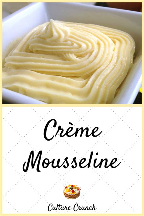 CrÈme Mousseline La Recette Facile Recette Creme Patissiere