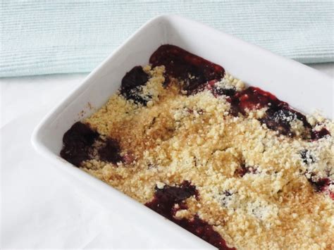 Crumble Chaud Aux Fruits Rouges Aux Fourneaux