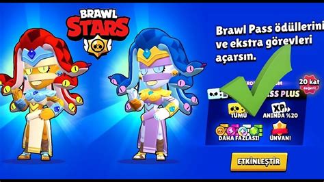 Brawl Pass Plus Aldim Tanrilar Canavarlara Kar I Sezonu Brawl