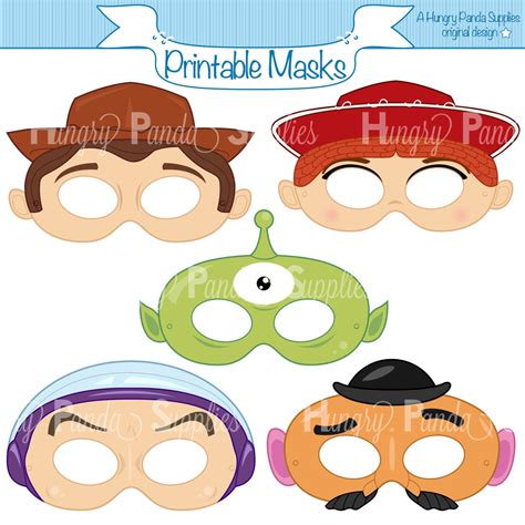 Toys Printable Masks Toy Masks Printable Masks Alien Mask Etsy In