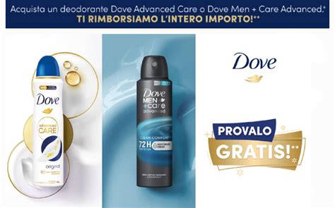 Spendi E Riprendi Dove NUOVO SPRAY DOVE ADVANCED CARE PROVALO GRATIS