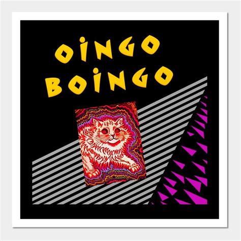 Oingo Boingo - Weird Science Cat Wall And Art Print | Oingo-boingo in 2022 | Weird science ...