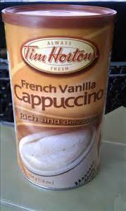 Tim Hortons French Vanilla Cappuccino - Photo