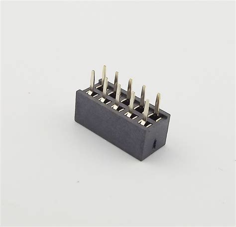 10 Pcs Pitch 2mm 2x5 Pin 10 Pin Female Double Row Straight Pin PCB