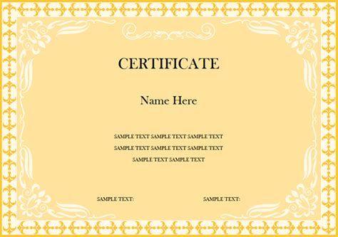 Free School Award Certificate Templates