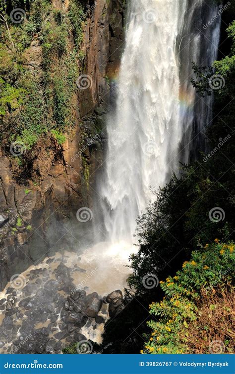 Thomson s Falls, Kenya stock image. Image of mountain - 39826767