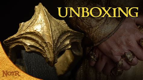 Unboxing Gil Galad S Ring Prop From The Rings Of Power LOTR