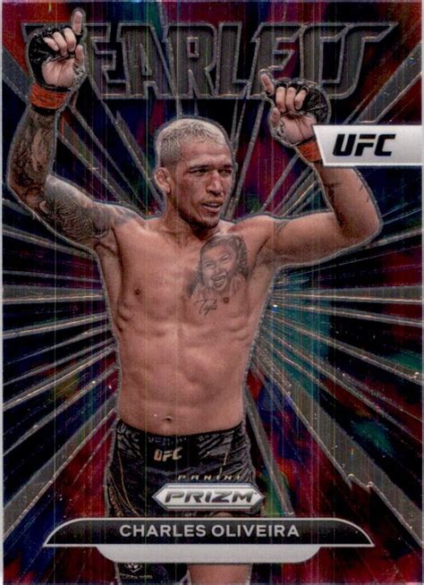 Prizm Ufc Fearless Charles Oliveira Ebay