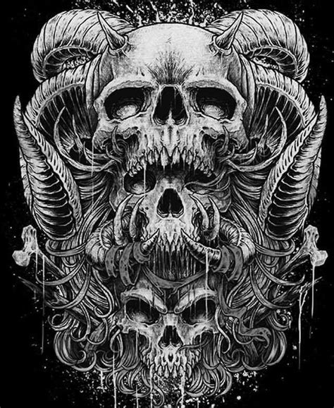 Pin By Tyler Dingman On Tattoos Dark Art Tattoo Skull Art Drawing