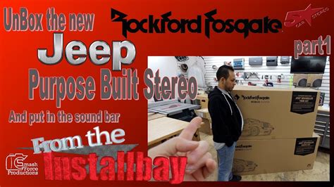 We Unbox The New Rockford Fosgate Jeep Jl Kit And Install The Sound Bar