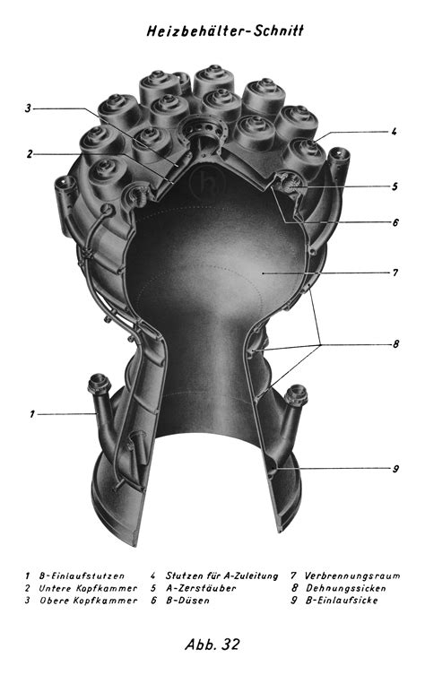 V 2 Combustion Chamber Cutaways