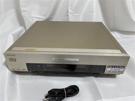 Sony Wv D10000 ソニー Dv S Vhs Minidv Dv S Vhs ビデオデッキ ダブルデッキ レコーダー S Vhs