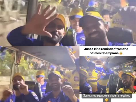 Chennai Super Kings Having 5 IPL Cups Ambati Rayudu Shares Video