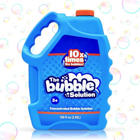 Syncfun 100 oz Concentrated Bubble Solution for Kids, up to 8 Gallon ...