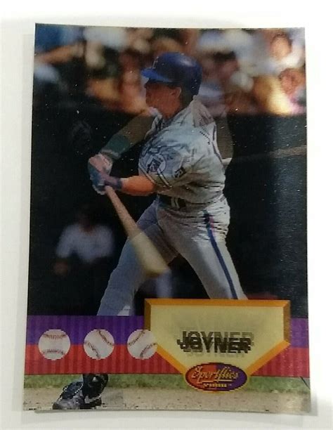 1994 PINNACLE SPORTSFLICS 2000 Wally Joyner HOLOGRAM CARD 23 Angels