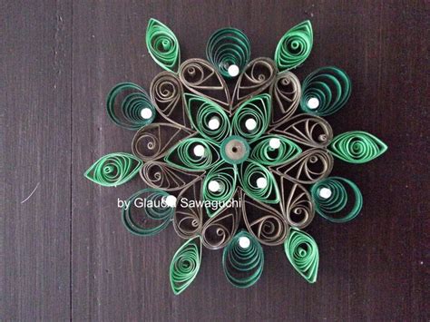 5 Mandala Em Quilling Quilling Mandala Artesanato