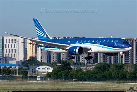 VP BBS AZAL Azerbaijan Airlines Boeing 787 8 Dreamliner Photo By