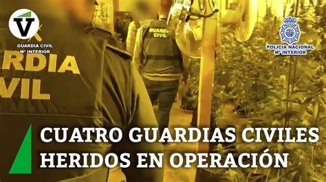 Heridos Cuatro Guardias Civiles En Un Tiroteo Durante Una Operaci N