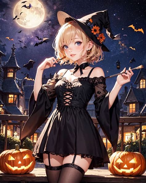 ArtStation - 246 Captivating Anime Halloween Art: 4K Reference ...