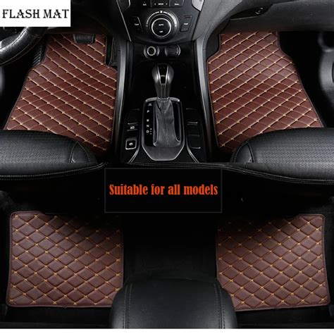 High Quality Artificial Leather Universal Car Floor Mat For MG ZS MG5