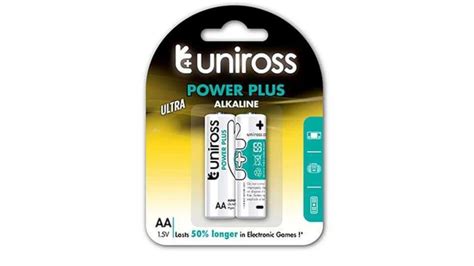 Uniross Power Plus Ultra Aa Alkaline Batteries Evom Computers