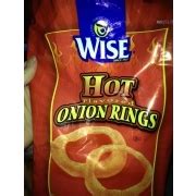 Wise Onion Rings Hot Flavored Calories Nutrition Analysis More