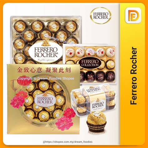 Ferrero Rocher Roasted Hazelnut Chocolate 16 Pcs 16 Biji 24 Pcs 24