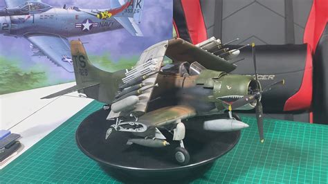 Trumpeter 1/32 Skyraider build Part 11 — Flory Models