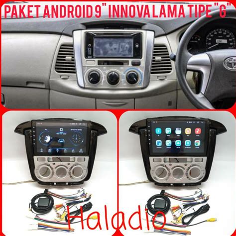 Jual PAKET HEAD UNIT ANDROID 9 INCH 10 INCH INNOVA LAMA TIPE G TIPE