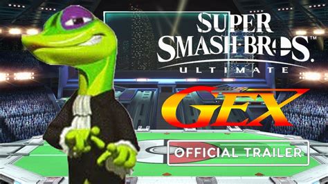 Super Smash Bros Ultimate Official Gex Reveal Trailer Youtube