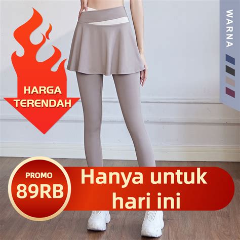 Jual Legging Rok Olahraga Wanita Celana Rok Olahraga Wanita Yf