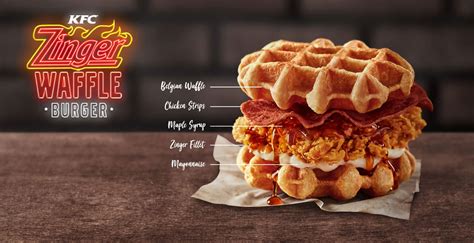 KFC Zinger Waffle Burger, KFC Malaysia: Is It Worth Trying? | Malaysian ...