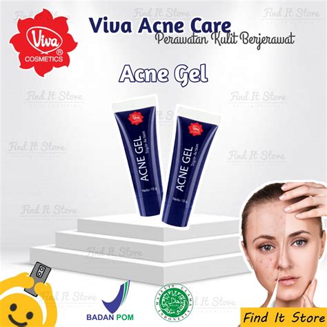 Jual Viva Acne Care Treatment Perawatan Kulit Berjerawat Acne Gel