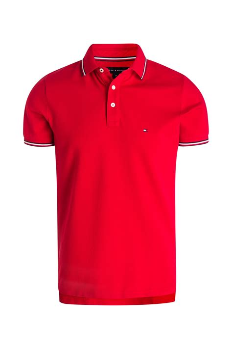 Polo Shirt Rot Tommy Hilfiger Günstig Online Kaufen Outletcity