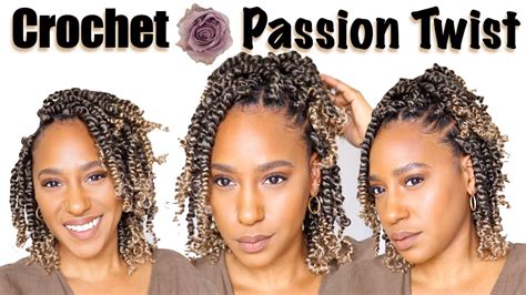 Short Passion Twist New Easy Versatile Crochet Braid Pattern No More Bulky Crochet Leonyeri