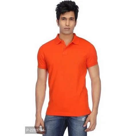 Plain Polo Neck Mens Corporate Cotton T Shirt At Rs 120 In Ulhasnagar Id 21561358848