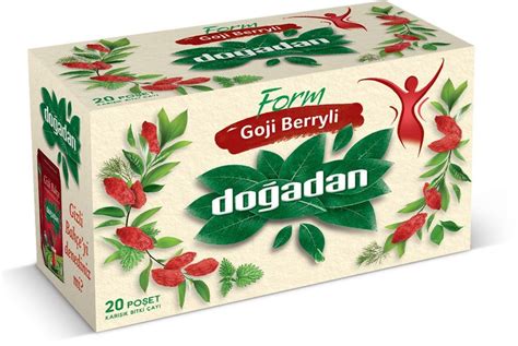 Doğadan Goji Berryli Karışık Poşet Bitki Çayı 20 Adet Marketpaketi