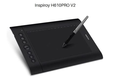 HUION Inspiroy H610Pro V2 Graphical Drawing Tablet Review - GadgetStripe