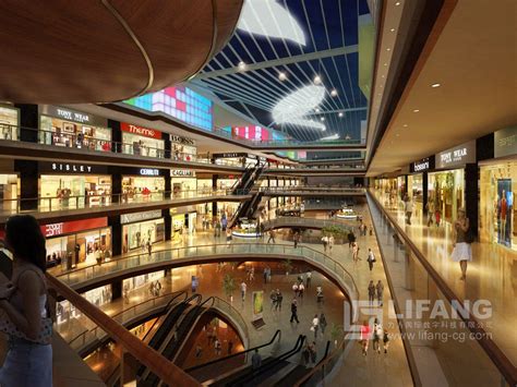 Retailshopping Mall Commercial Renderings By Lifang Behance