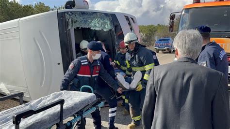 Mahkumlar Ta Yan Cezaevi Otob S Devrildi Yaral Lar Var Yeni Akit