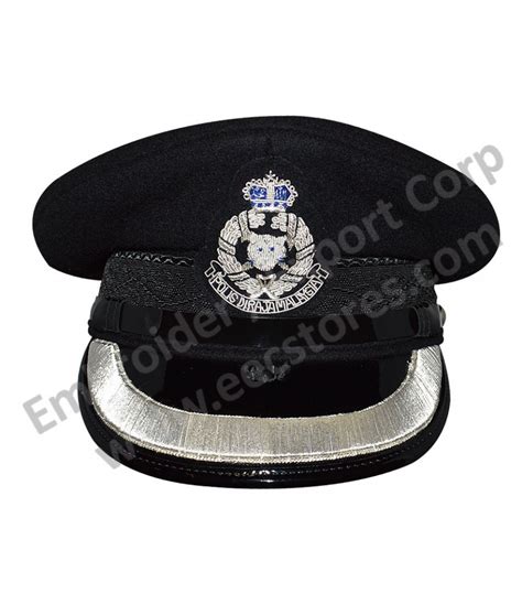 Officer Cap - Single Braid - Royal Malaysia Police