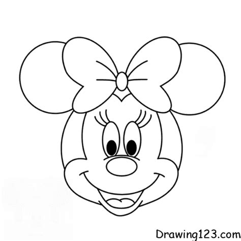 Pictures Of Minnie Mouse Drawings - Infoupdate.org