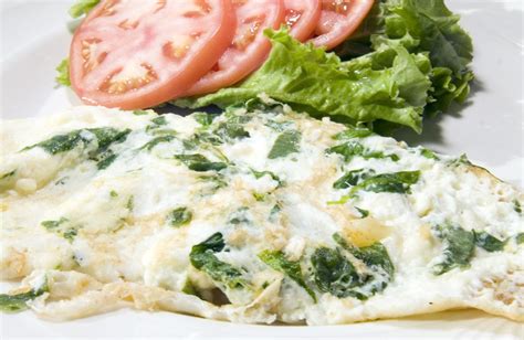 Feta Spinach Egg Whites