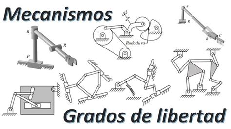 Gdl Grados De Libertad Mecanismos Ejercicios Resueltos Criterio De Grubler