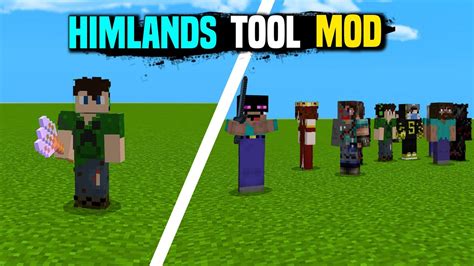 Minecraft Himland Tool Mod Ezio New Super Trident Himlands All