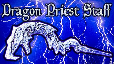 Skyrim Se Dragon Priest Staff Secret Weapon Guide Youtube