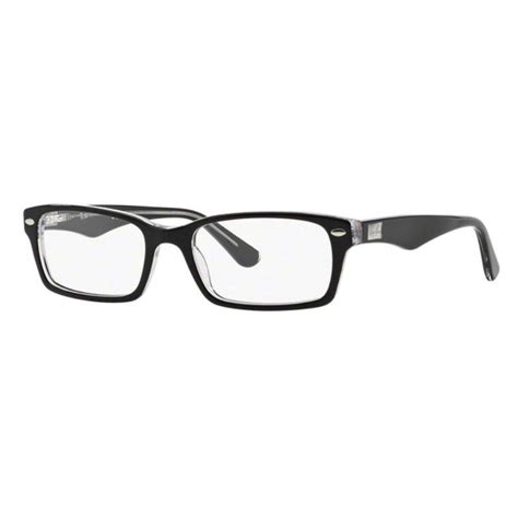 Armação Óculos Ray Ban Rb5206 2034 54 Preto Brilho Submarino