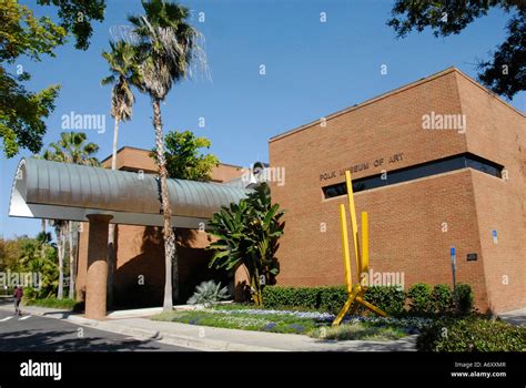 Polk Museum Of Art In Lakeland Central Florida United States Stock